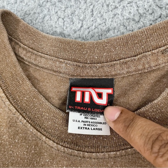 A&W Root Beer Shirt Adult XL Brown Trau & Loevner Short Sleeve Tee - Picture 3 of 9